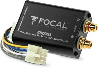 Produktbild von Focal F-HILOV3 | Hi-Lo V3 High-Low Adapter mit Impedanz-Simulation