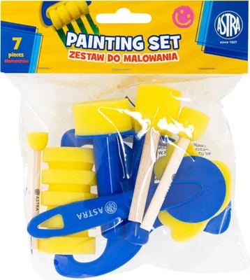 Immagine prodotto di Set di spugne e rulli da pittura 7el. n.1 Astra