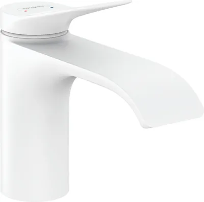Obrázok produktu pre hansgroheEinhandmischer Waschtisch Vivenis ComfortZone 80 ohne Ablaufgarnitur mattweiß