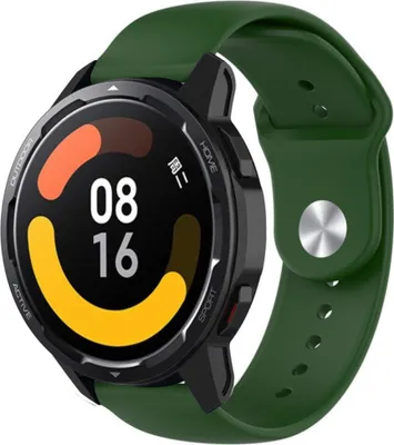 Produktbild von Strap-it Xiaomi Watch S1 Sportarmband (Armeegrün)
