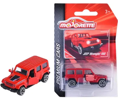 Produktbild von Majorette Spielzeugauto Premium Cars Jeep Wrangler rot 212053052Q44