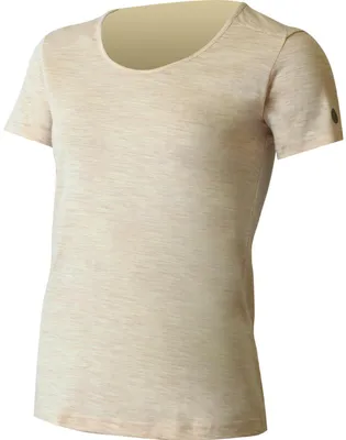 Produktbild von Damen Merinowoll-Bambus-Kurzarm-T-Shirt