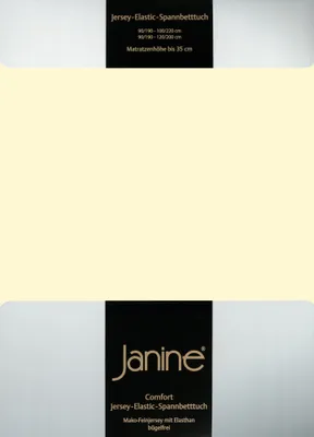 Produktbild von Janine JERSEY Spannbetttuch 5007 Farbe champanger Größe 200x200cm