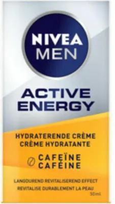 Image de Crème pour le visage NIVEA MEN Active Energy avec caféine 50 ml - 1 pièce