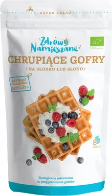 Produktbild von Waffel-Backmischung "Gesunde Mischung" (240G) – Glutenfrei & Ohne Zuckerzusatz