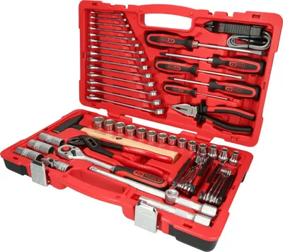 Produktbild von KS Tools 940.0047, Chrom-Vanadium-Stahl, 8,4 kg, 47 Werkzeug