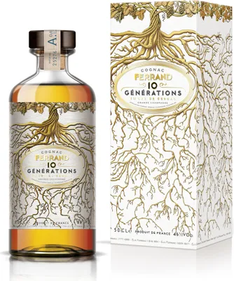 Immagine prodotto di Cognac Ferrand 10 GÉNÉRATIONS 1er Cru de Cognac Grande Champagne 46% Vol. 0,5l in confezione regalo