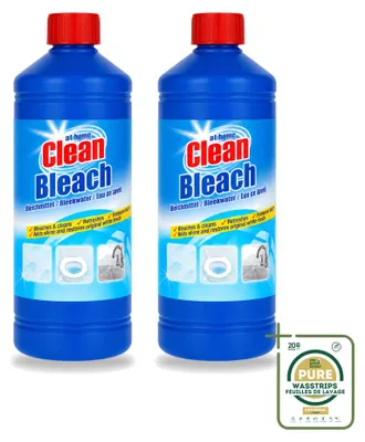 Produktbild von 2 x At Home Bleichmittel - 1 L - Vorratspackung - 2 Stücke