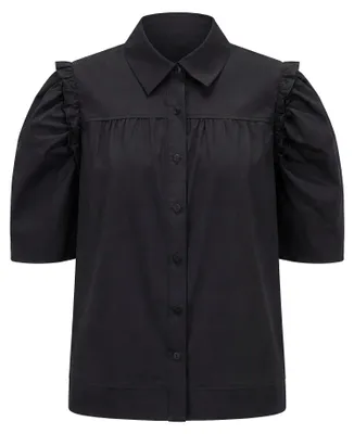 Immagine prodotto di BIANY, camicia da donna - nera, taglia S