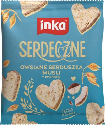 Obrázok produktu pre Inka Výdatné ovsené müsli s kokosom 50 G