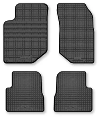 Produktbild von Gummi-Fußmatten für Citroen C4 X 2020- (Schrägheck/Limousine) – 4-tlg, Schwarz, Semi-Universal, angepasst – Wielganizator Semi-Universal