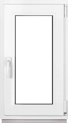 Obrázek produktu pro Plastová okna Framex bílá Šířka x výška 45 x 90 cm (450 x 900 mm) dvojitá (32 mm) otočná/sklopná DIN pravá - Premium - všechny velikosti