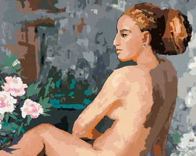 Produktbild von Zuty - Malen nach Zahlen - SINNLICHE FRAU, 40x50 cm, mit Keilrahmen (bereits gespannt)