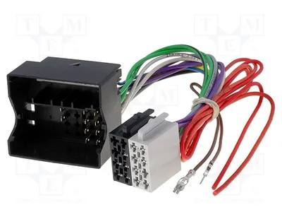 Image de 1 adaptateur de modèle de radio d'origine : o 10 adaptateur pour installation automobile, norme ISO