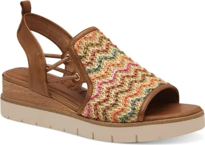 Produktbild von Tamaris Sandalen Flip-Flops mit Plateau, Klettverschluss und stabiler Sohle 12824044902
