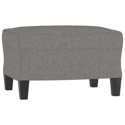 Produktbild von vidaXL Fußhocker Dunkelgrau 60x50x41 cm Stoff