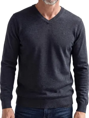 Produktbild von Redmond Basic Pullover Weicher Feinstrick, Angenehmes Tragegefühl, Vielseitig kombinierbar im Alltag