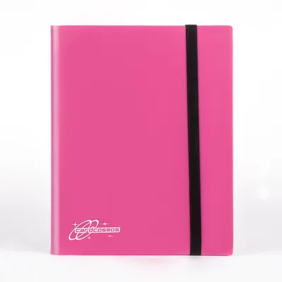 Produktbild von cardcosmos 9 Pocket Basic Binder Pink – Sammelkarten Album für 360 Karten