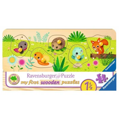 Zdjęcie produktu dla Ravensburger 03122 - Zwierzęta dla dzieci w ogrodzie - 5 elementów