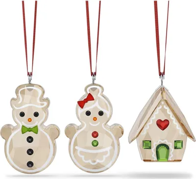 Immagine prodotto di Swarovski HOLIDAY CHEERS:ORNAMENT SET GINGERBREAD Holiday Cheers Lebkuchen Ornament Set Neuheit 2025 5701511 9009657015116