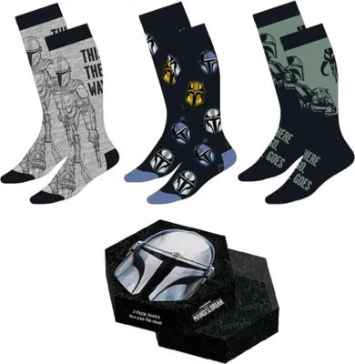 Produktbild von Star Wars: The Mandalorian Socken 3er-Pack Mandalorian 38-45