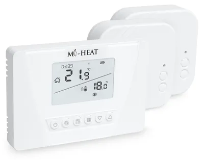 Immagine prodotto di Set di termostati ambiente senza fili Mi-300S RF con 2 ricevitori