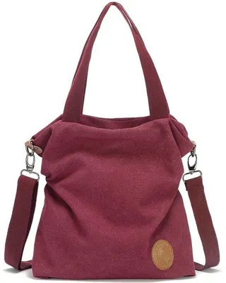Produktbild von Myhozee Damen-Handtasche, Canvas-Umhängetasche, Damentaschen, Strandtasche, Umhängetasche, Crossover-Tasche für Mädchen und Frauen