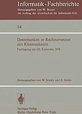 Obrázok produktu pre Datenbanken in Rechnernetzen mit Kleinrechnern