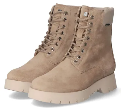 Image de Bottines de randonnée d'hiver pour femmes Högl, couleur beige, en cuir grainé, taille 38