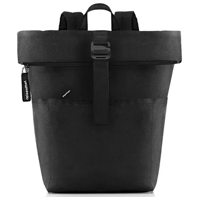 Immagine prodotto di reisenthel zainetto zaino con scomparto per laptop Rolltop Backpack 22L Black nero