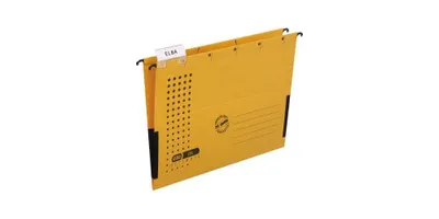 Zdjęcie produktu dla ELBA kieszeń wisząca szykowna ULTIMATE, DIN A4, żółta zamykana z boku, wyjątkowo odporna Canson - 25 sztuk (85743 GB)