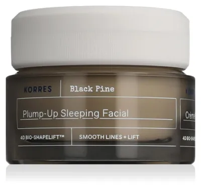 Produktbild von Korres Korres Black Pine Plump-Up Sleeping Facial 40 ml