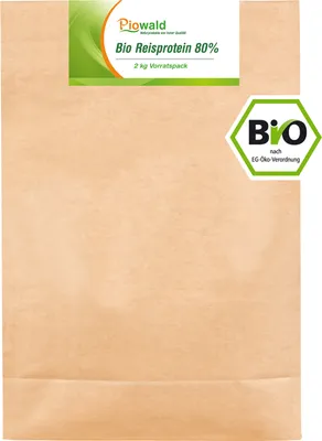 Produktbild von Piowald   Reisprotein 80% - 2 kg Vorratspack