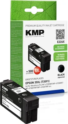 Produktbild von KMP E226X Tintenpatrone schwarz kompatibel mit Epson T 3591