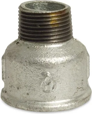 Produktbild von Gewindefitting Temperguss Reduziermuffe 1 1/2" IG x 1 1/4" AG