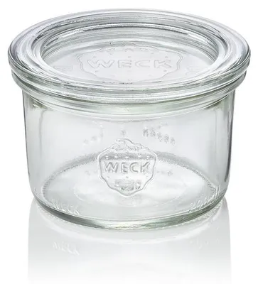 Obrázek produktu pro 12x skleněný pohár Weck s víčkem Overturn 200 ml