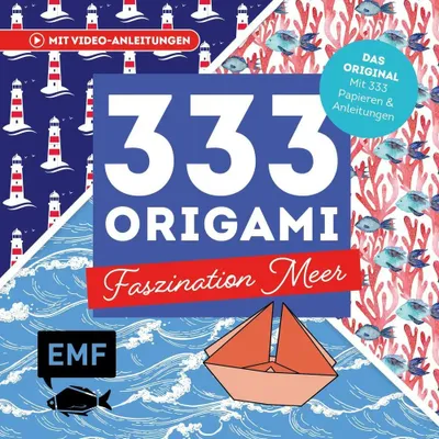 Produktbild von 333 Origami - Faszination Meer - Maritime Papiere falten