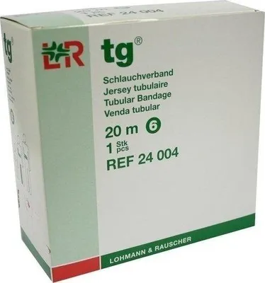 Zdjęcie produktu dla Bandaż rurowy TG rozmiar 6 20 m biały 1 szt