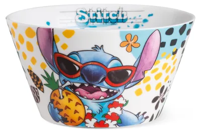 Image de Bol en porcelaine Disney « Stitch » blanc, bol à céréales
