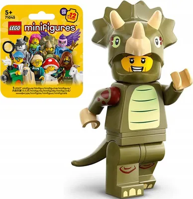 Zdjęcie produktu dla 71045 - LEGO Minifigures - MIŁOŚNIK TRICERATOPSÓW W PRZEBRANIU col25-8 / Seria 25