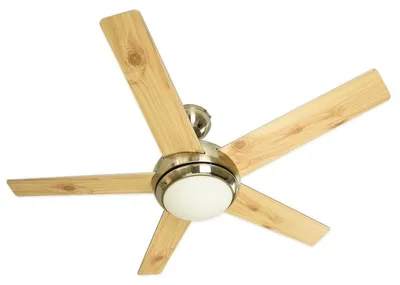 Obrázek produktu pro Stropní ventilátor se světlem a dálkovým ovládáním, průměr 112 cm