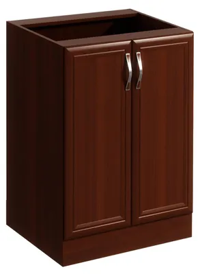Immagine prodotto di Mobile basso a due ante SILVARA - larghezza 60 cm, noce