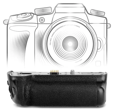 Immagine prodotto di CELLONIC Impugnatura DMW-BGGH5 compatibile con Panasonic Lumix DC-GH5 II / Lumix GH5 Battery grip per fotocamera fotografia verticale multifunzione portabatterie DMW-BLF19