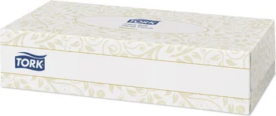 Produktbild von Tork Kosmetiktücher Premium, 2-lagig, weiß, geprägt