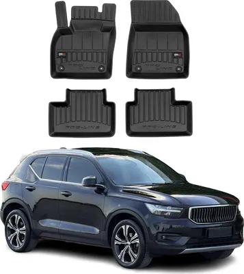 Obrázek produktu pro 2017-2024 Volvo XC40 Podlahové rohože TPE černé 4 ks