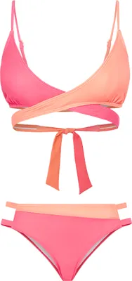 Produktbild von LSCN by Lascana Triangel-Bikini Auri coral-pink Größe 42 Cup A/B