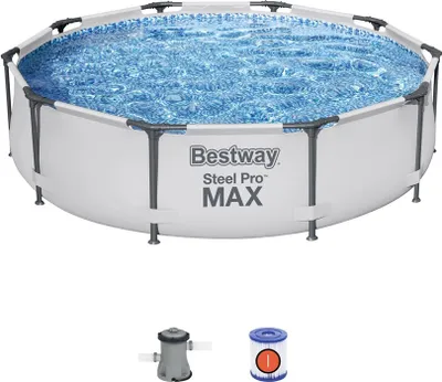 Produktbild von Bestway Steel Pro MAX Swimmingpool-Set 305x76 cm