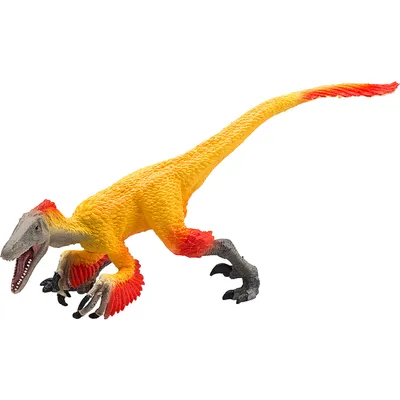 Zdjęcie produktu dla Mojo Fun Deinonychus (Portugal), 3 lat(a), PREHISTORIC LIFE, Żółty, Czerwony, Szary, Czarny, Polichlorek winylu (PVC)