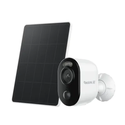 Produktbild von Reolink Argus 3 Ultra+Solar Panel, 4K 8MP Überwachungskamera Außen, 5/2,4 GHz WiFi, Farbnachtsicht, Intelligente Erkennung, 2-Wege-Audio