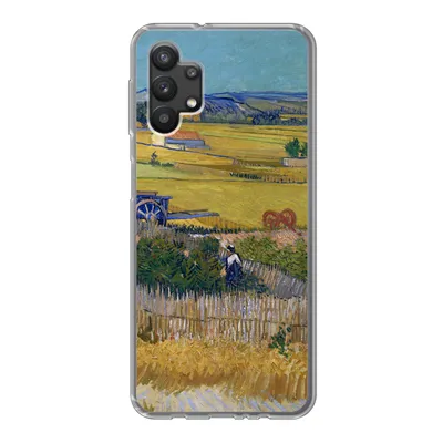 Produktbild von MuchoWow® Handyhülle Schutzhülle Hülle für Samsung Galaxy A32 5G Die Ernte - Vincent van Gogh Silikon Softcase Handy Hülle - Softcase